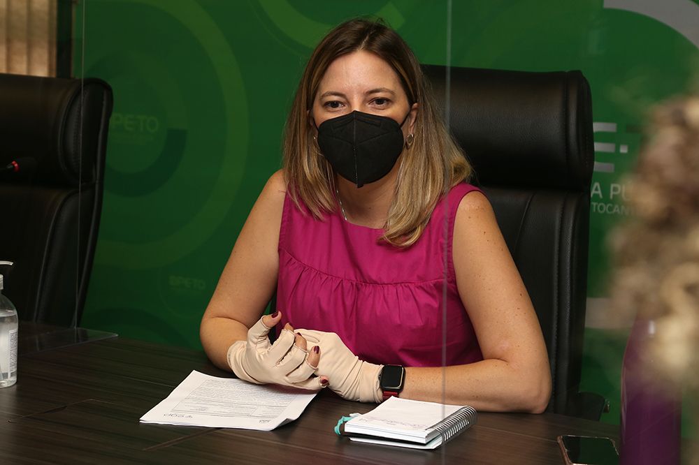 Larrisa Pultrini destacou que a intenção é promover reflexões junto aos adolescentes