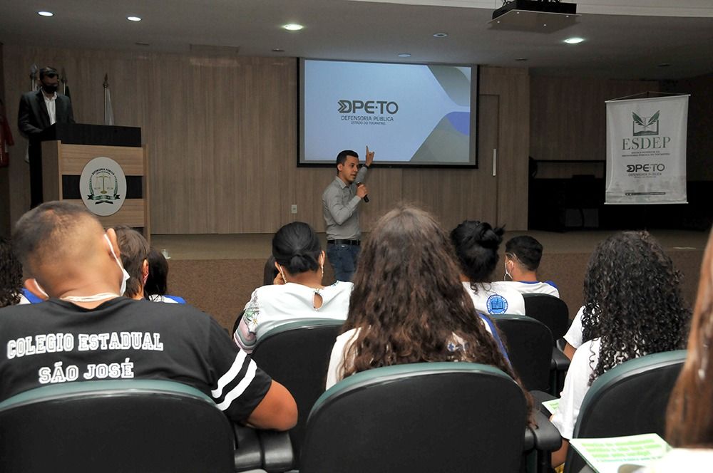 Analista jurídico da Esdep, Breno Santos Filardi, falou sobre a atuação da Defensoria Pública