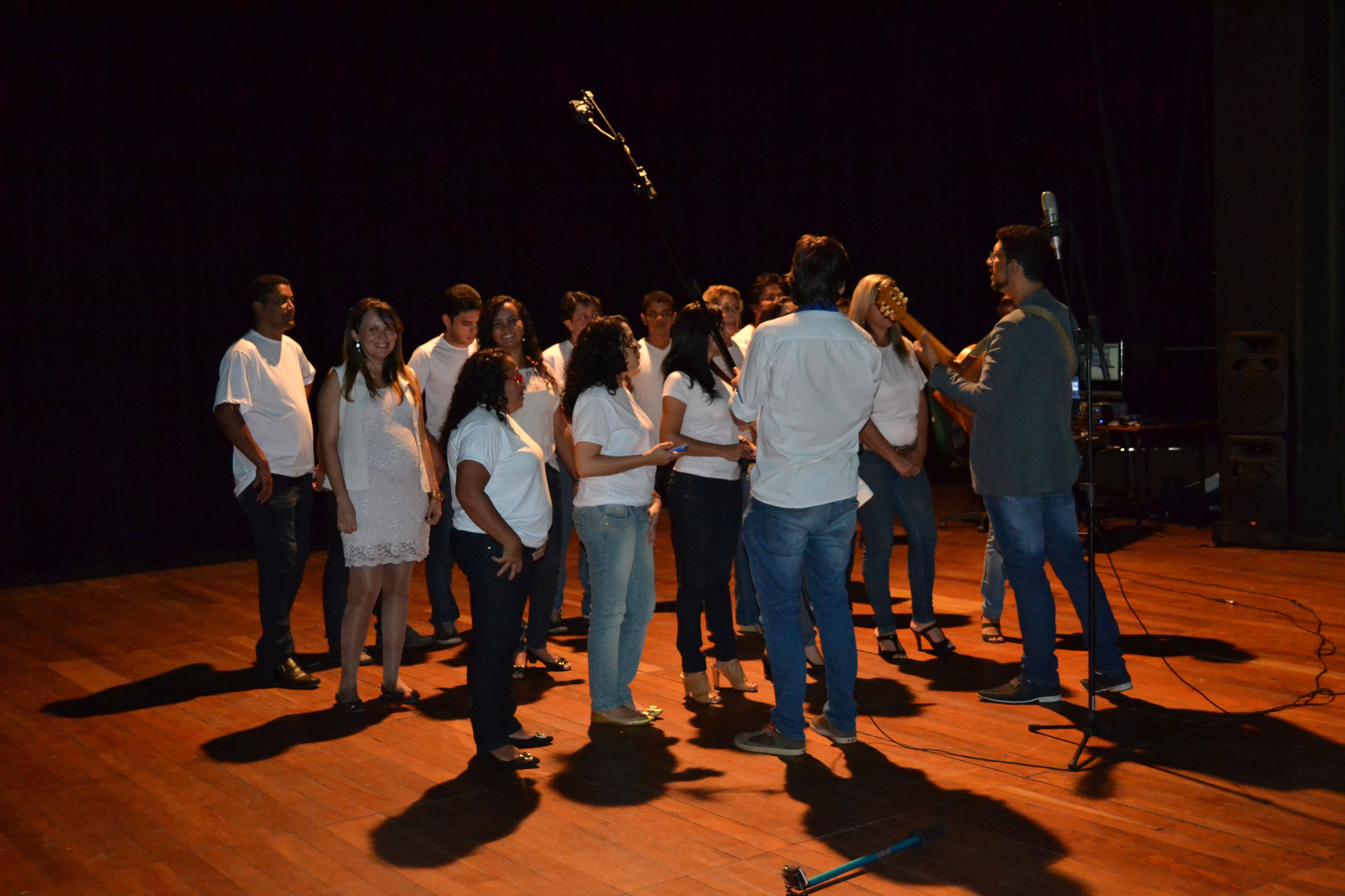Gravação de áudio foi feita no Theatro Fernanda Montenegro