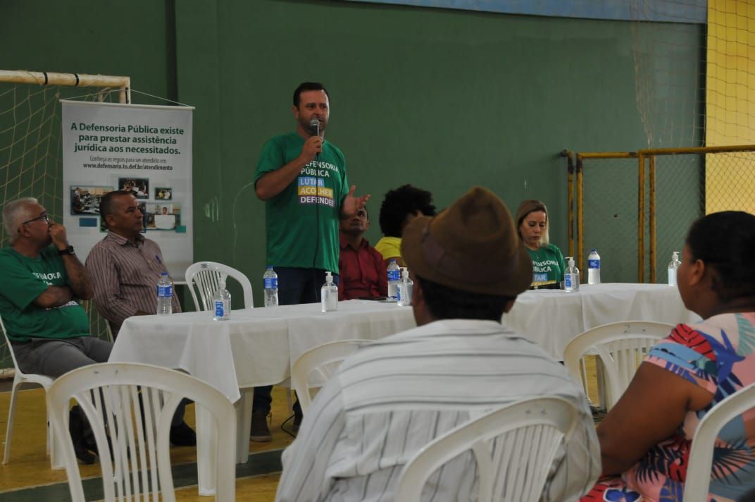 Arthur Pádua destacou a importância da Defensoria Pública ir até os locais distantes para ouvir as demandas e buscar a garantia de direitos