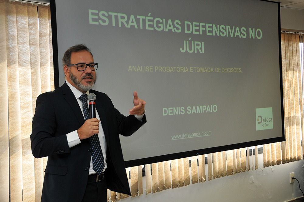 Defensor público do Rio de Janeiro Denis Andrade ministrou a capacitação