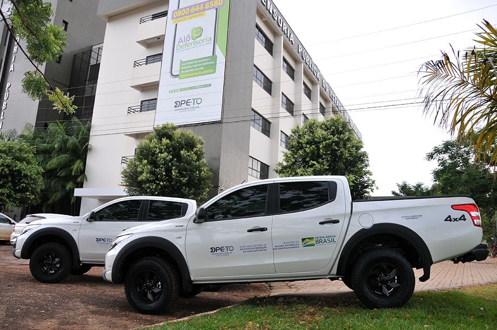 Por meio da emenda parlamentar, foram adquiridas duas camionetes para as Diretorias Regionais de Guaraí e Palmas