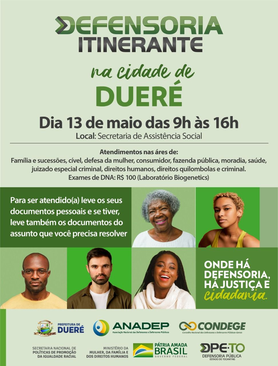 Defensoria Itinerante em Dueré