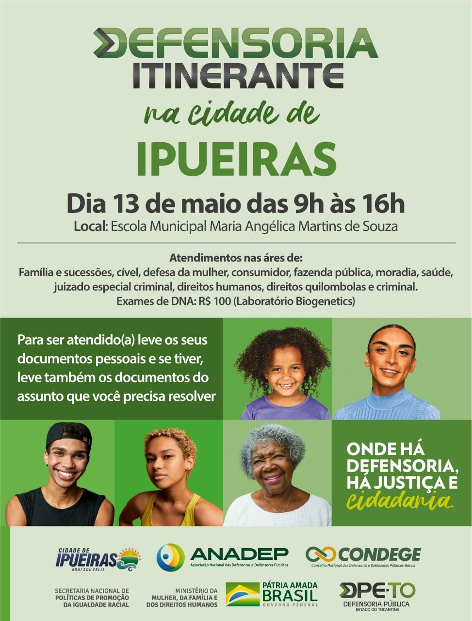 Defensoria Itinerante em Ipueiras