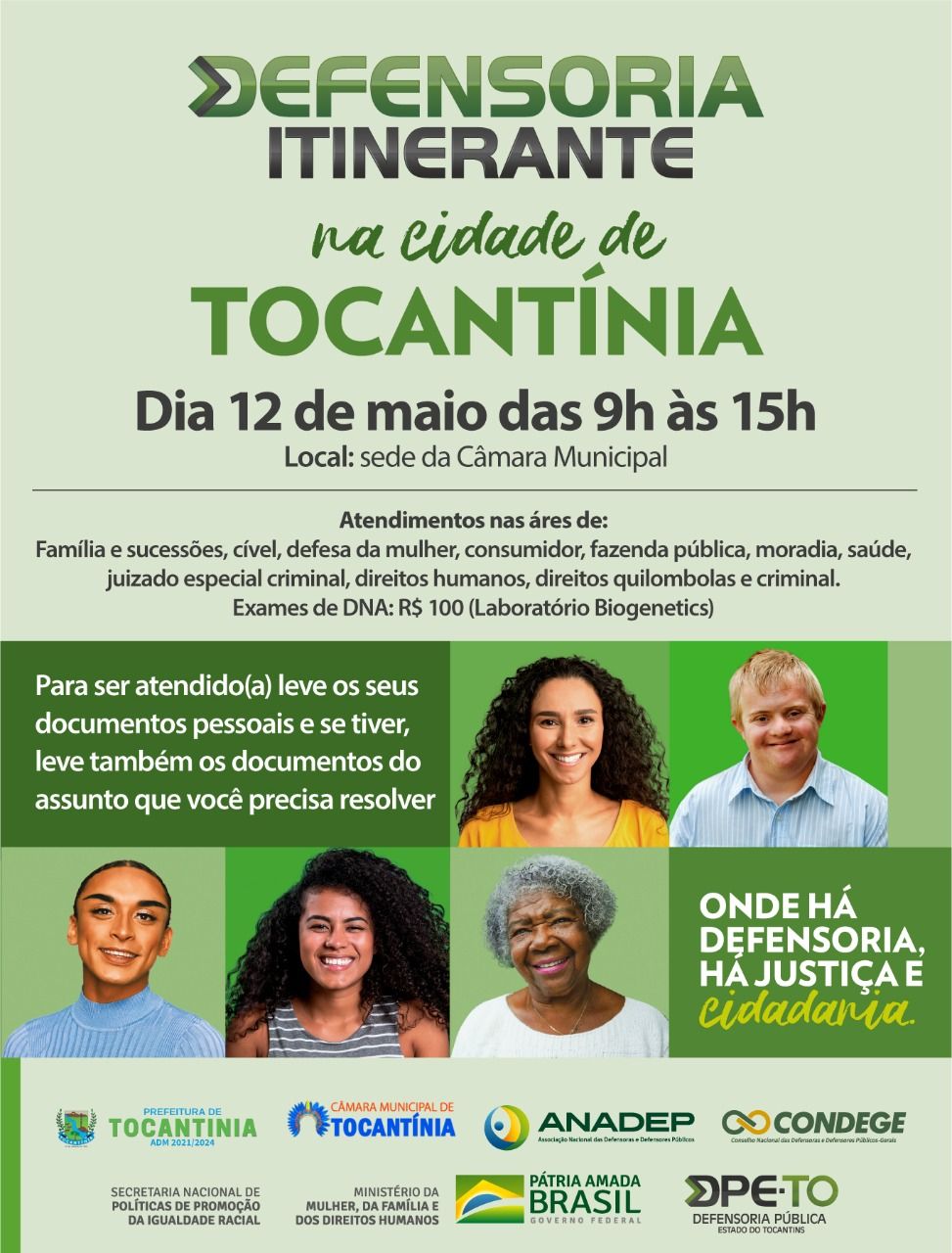 Defensoria Itinerante em Tocantínia