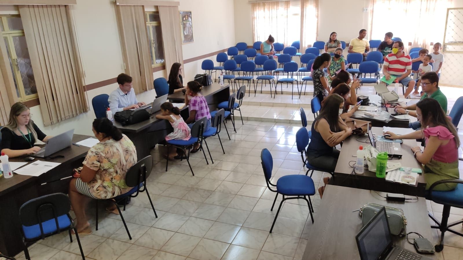 Em Nazaré, atendimentos são realizados pela equipe da Defensoria de Tocantinópolis