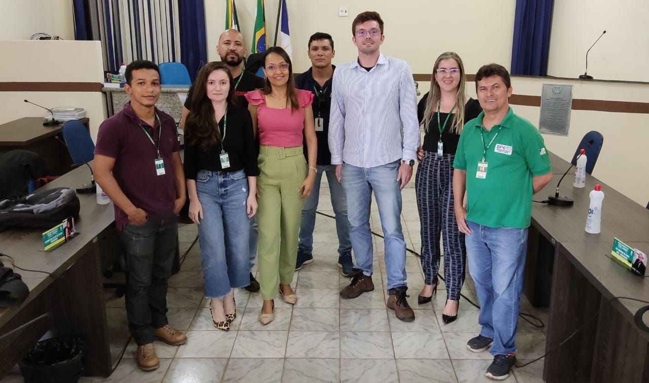 Equipe da DPE-TO que atuou no itinerante