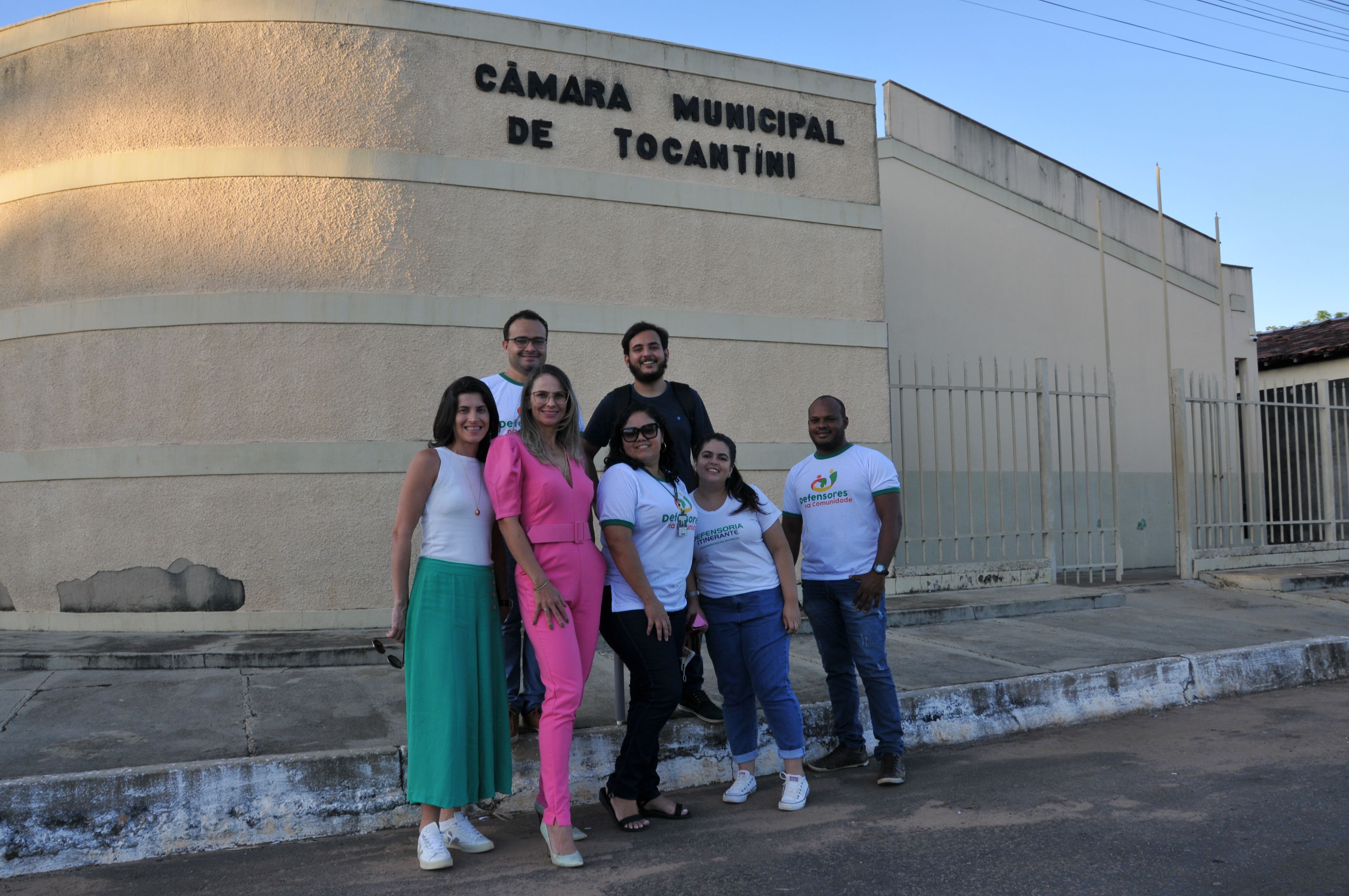 Equipe que atuou no itinerante em Tocantínia