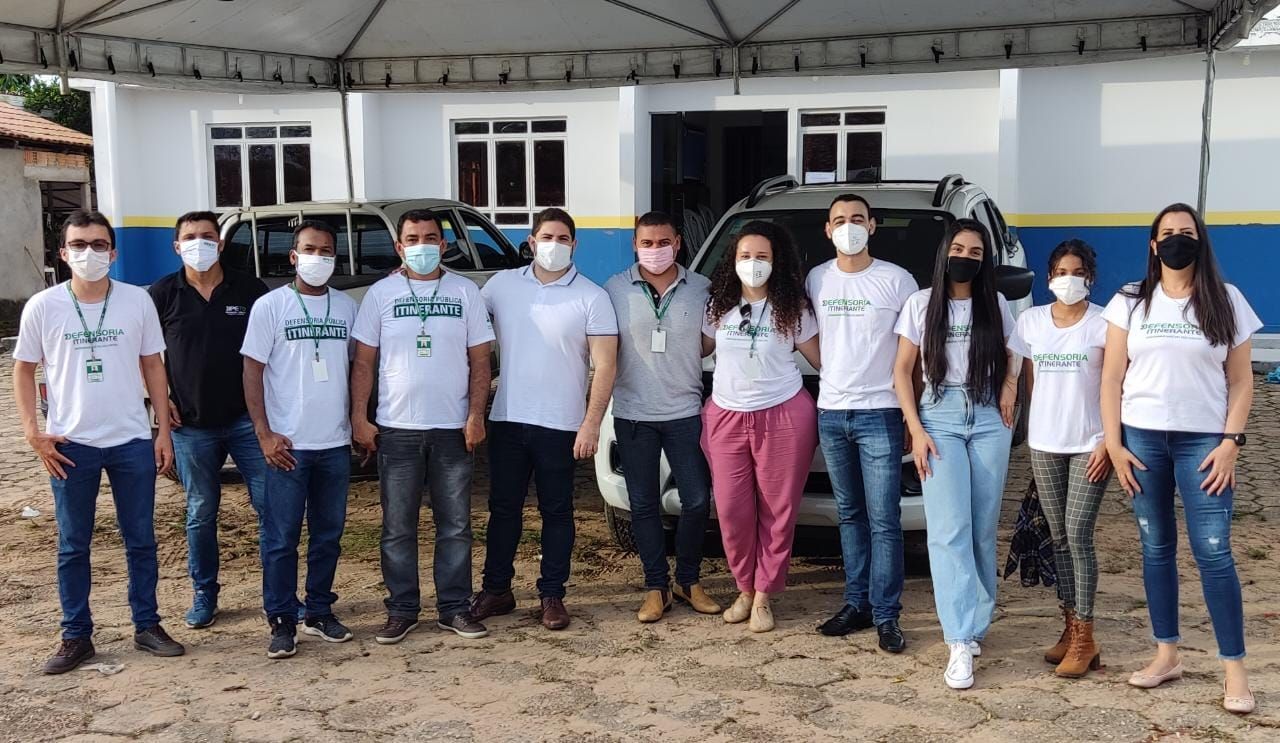 Equipe que atuou no itinerante de Esperantina
