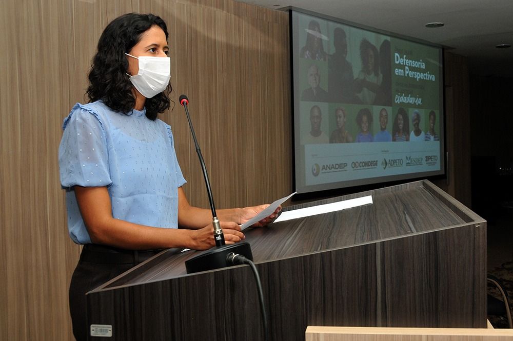 Téssia Carneiro reforçou a importância da capacitação do corpo profissional da DPE-TO