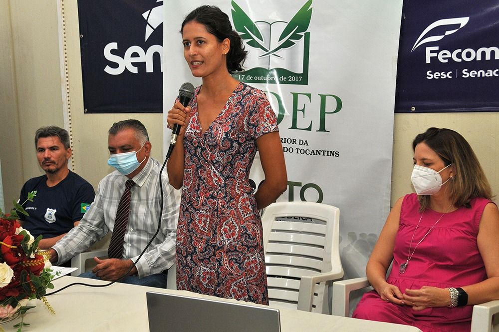 Téssia Carneiro considerou que a proposta do projeto foi cumprida, que é o despertar do interesse pela escrita e a leitura