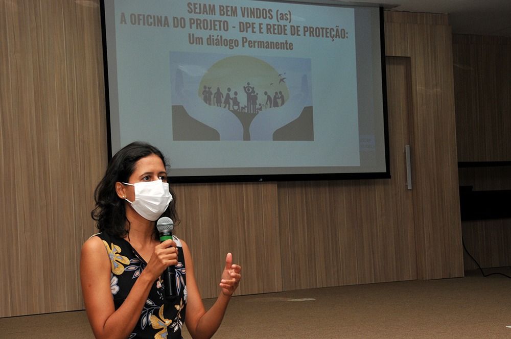 Para Téssia Carneiro, a Defensoria está dando a devida prioridade que as crianças e os adolescentes merecem, como está preconizado no ECA