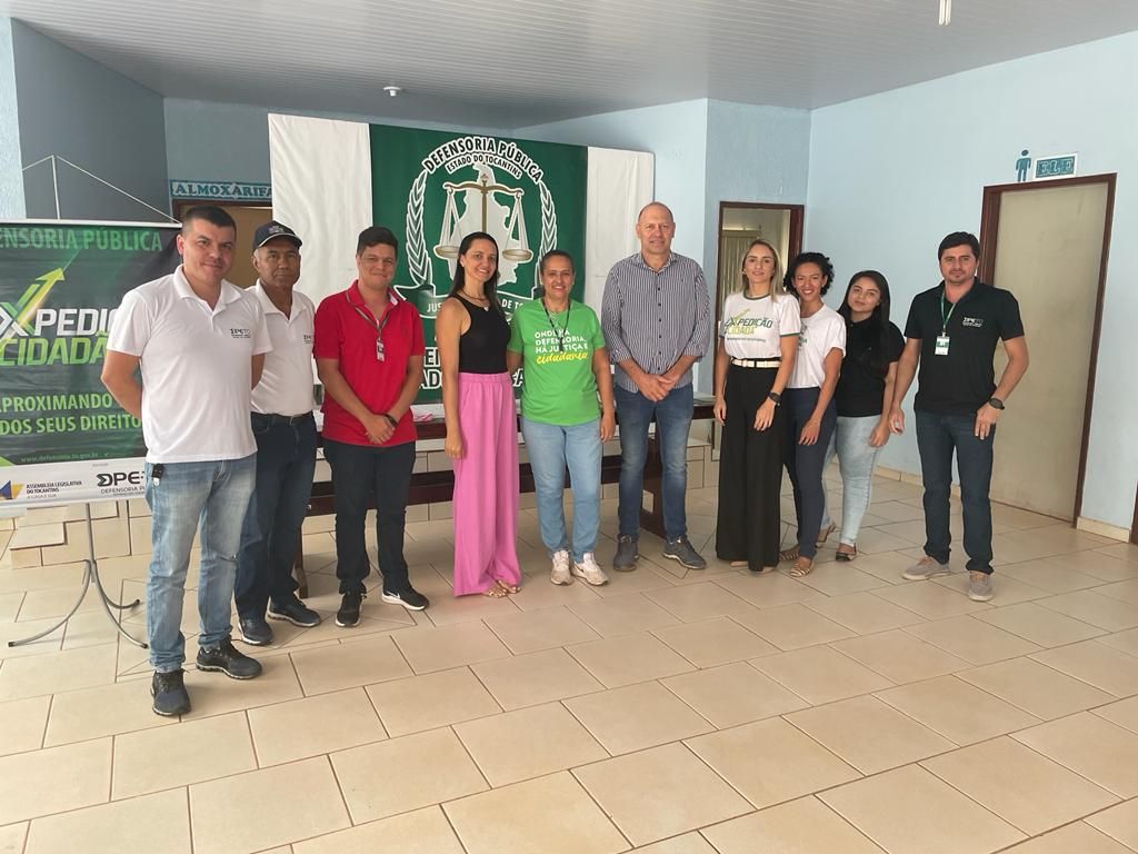 Equipe que atuou no Itinerante em Santa Rita do Tocantins