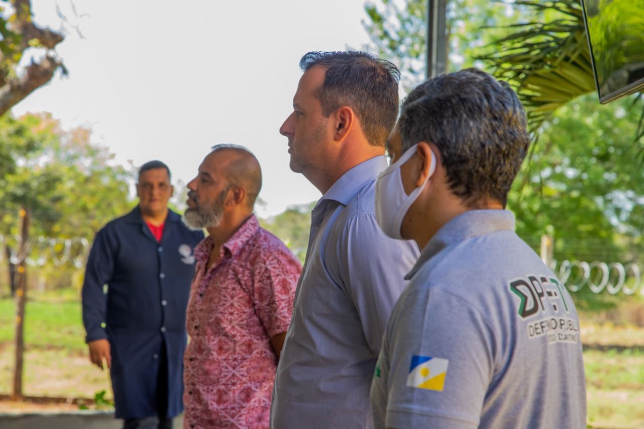 Da DPE, estavam presentes representantes do Núcleo da Saúde, Central de Saúde e Direitos Humanos