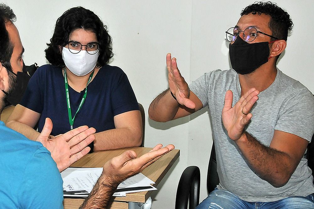 Assistido foi atendido pela assessora técnica de Defensoria Pública de Classe Especial Nayara Ayres