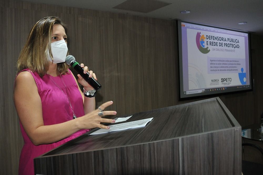 Segundo Larissa Pultrini, projeto busca otimizar esta atuação conjunta em prol das crianças e dos adolescentes de Palmas