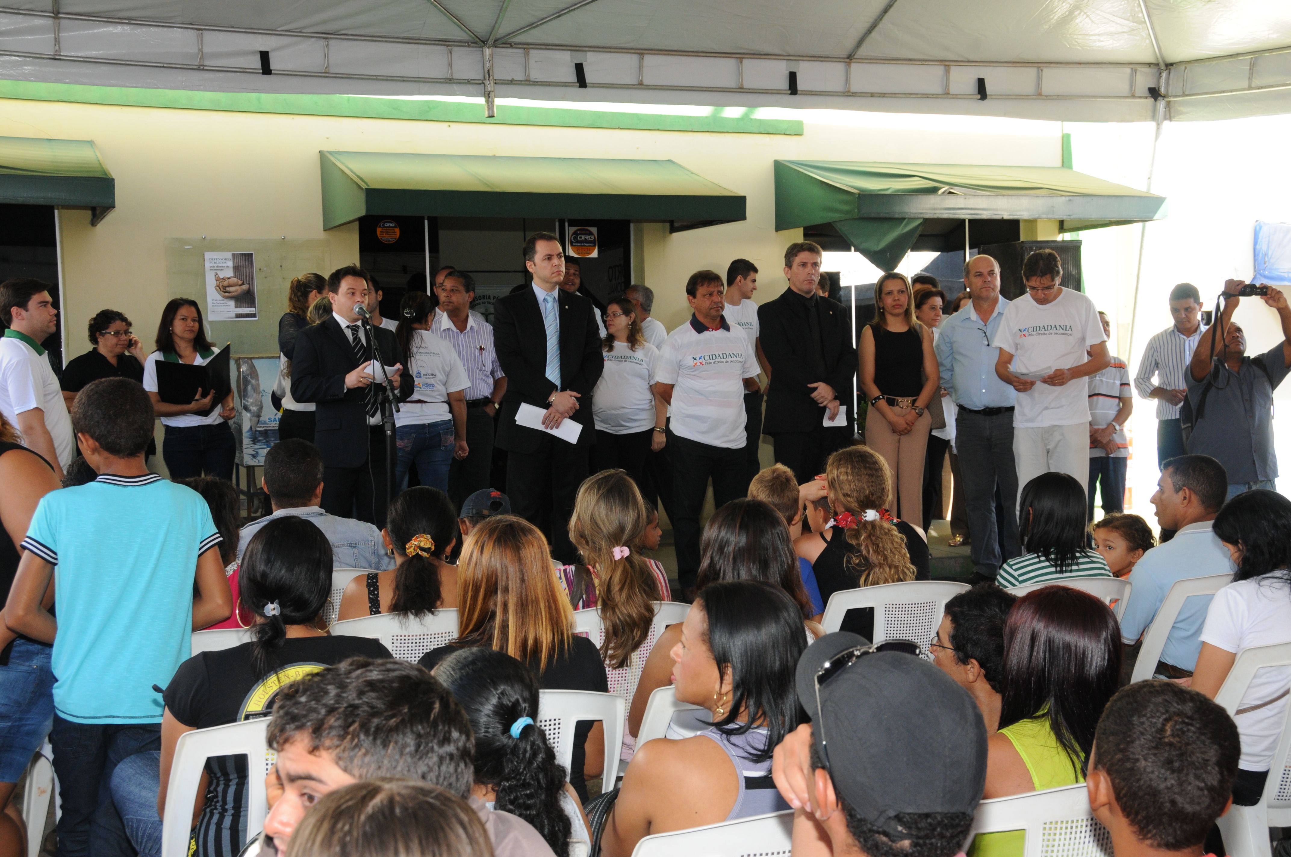 Diretor do Núcleo Regional, Danilo Frasseto, em pronunciamento