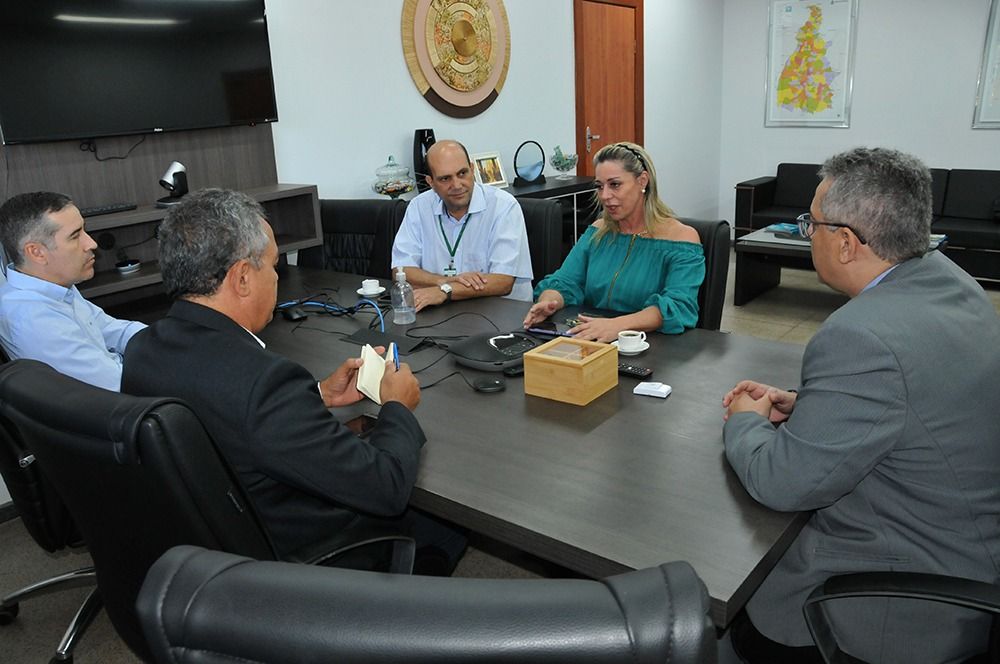 Visita institucional ao gabinete do secretário da Fazenda