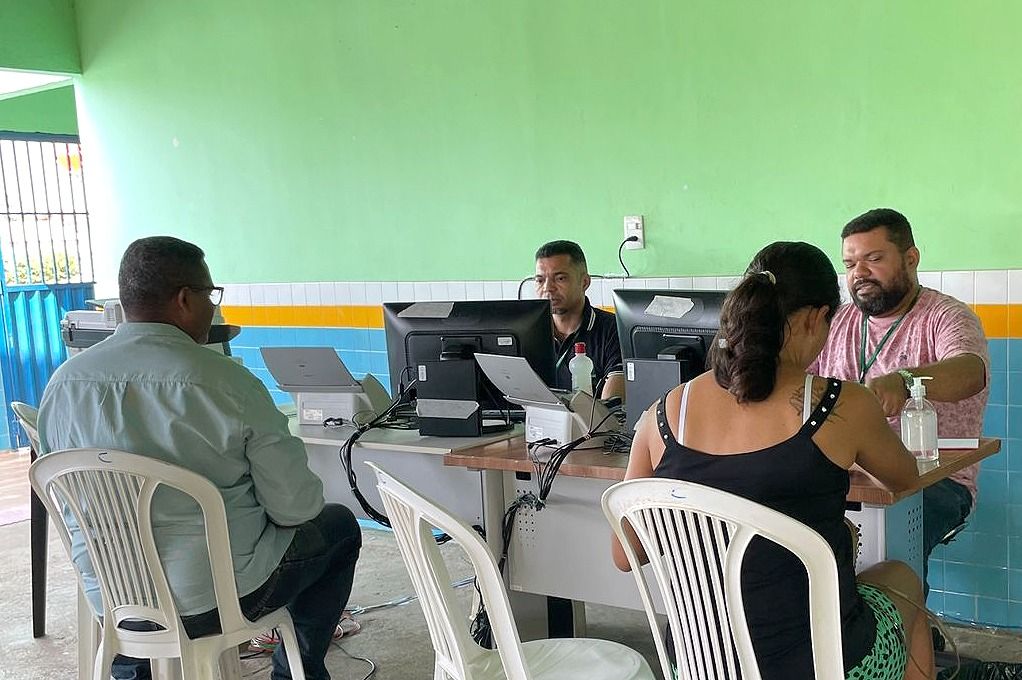 Em Darcinópolis, os atendimentos foram feitos por profissionais da Regional de Araguaína