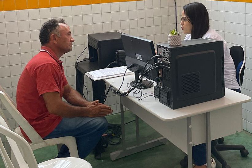 Assistido durante atendimento em Darcinópolis