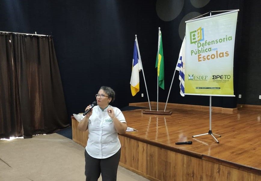 Elis Sodré, da Esdep, ministrou a palestra