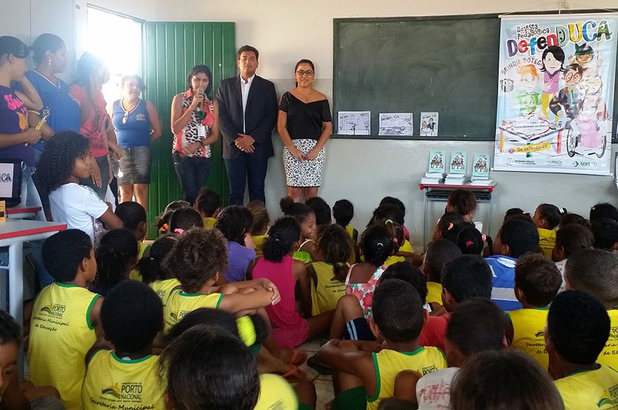 Defensoria Pública de Paraiso do Tocantins, promove atividades para crianças assistidas pela Instituição em homenagem ao dia das crianças