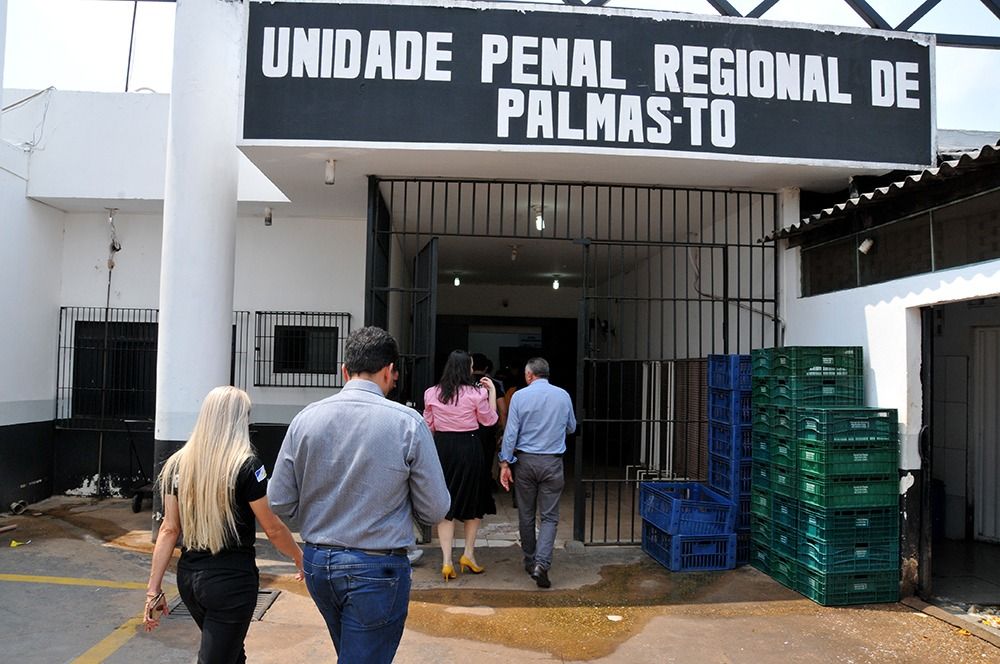 A reunião na CPP de Palmas foi realizada por convite da Superintendência de Administração Penitenciária
