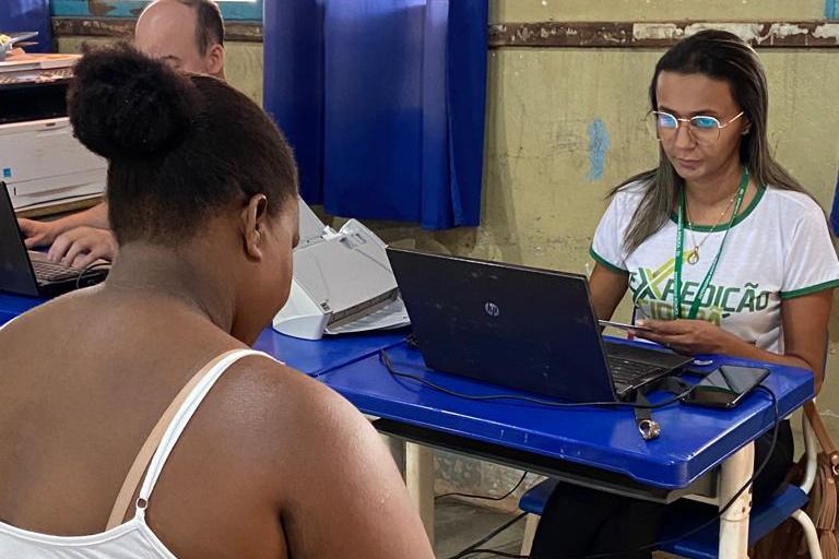 Os atendimentos foram feitos sem a necessidade de agendamento prévio