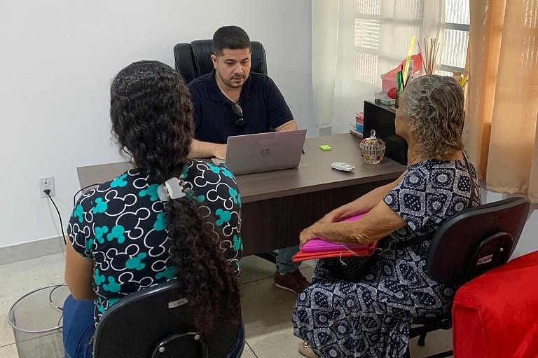 Defensor público Leandro Gundim fez parte da equipe de atendimento em Jaú do Tocantins