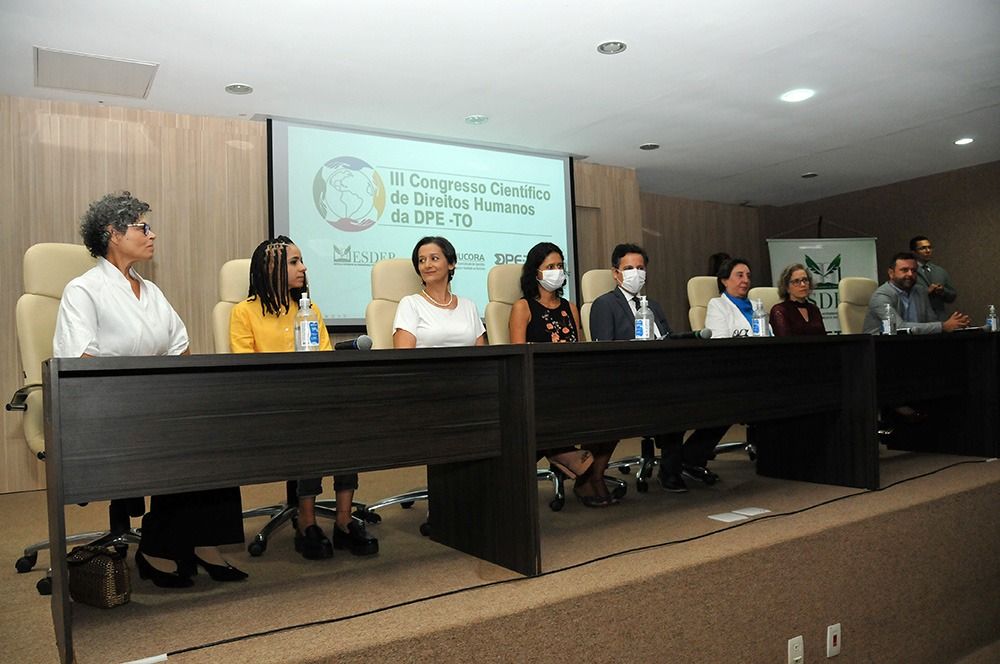 Abertura contou com a presença de representantes de vários órgãos