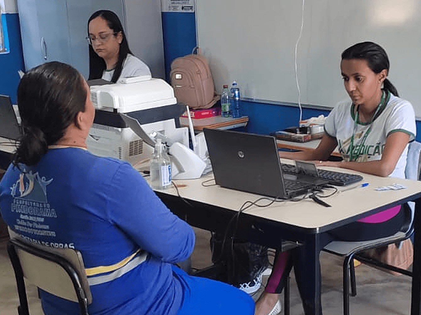 Em Pindorama, os atendimentos estão acontecendo na Escola Municipal Josefa Belém