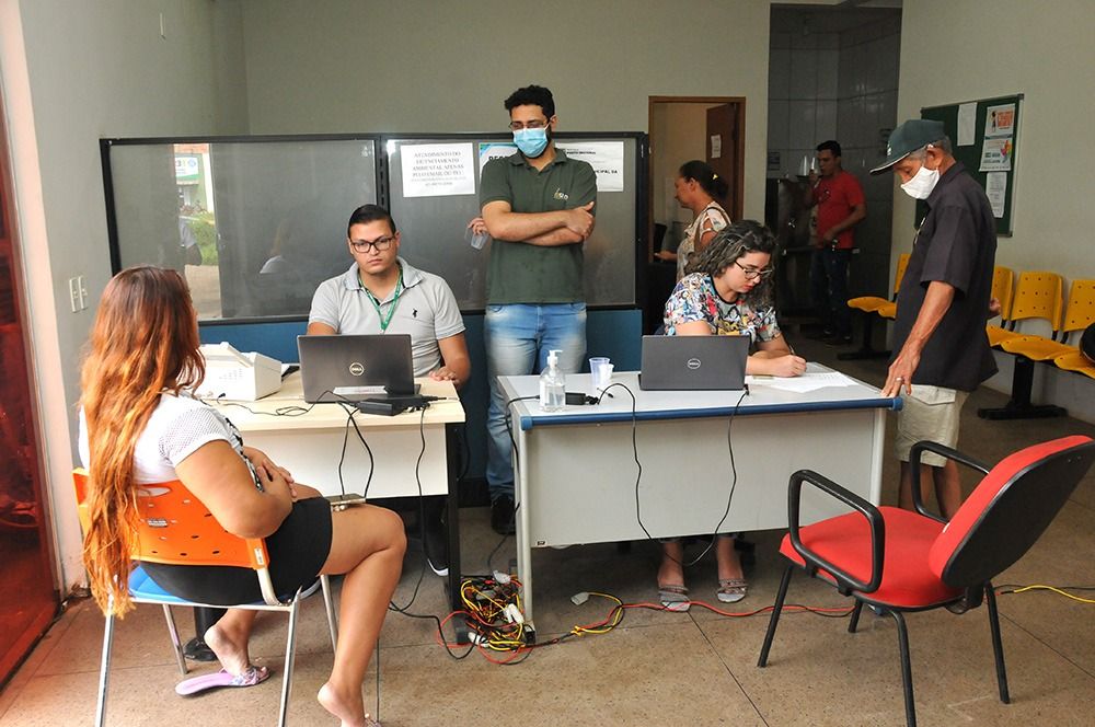 Ação do Nudecon foi realizado na Sub-Prefeitura do distrito de Luzimangues