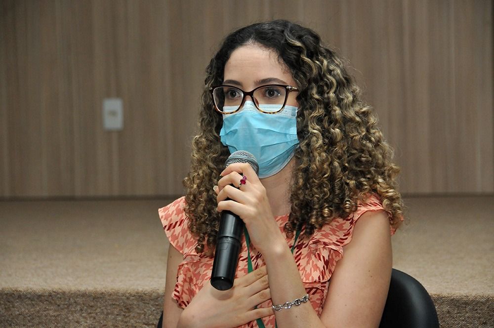 Gabriella Maximiano discutiu sobre “A Rede de Proteção”
