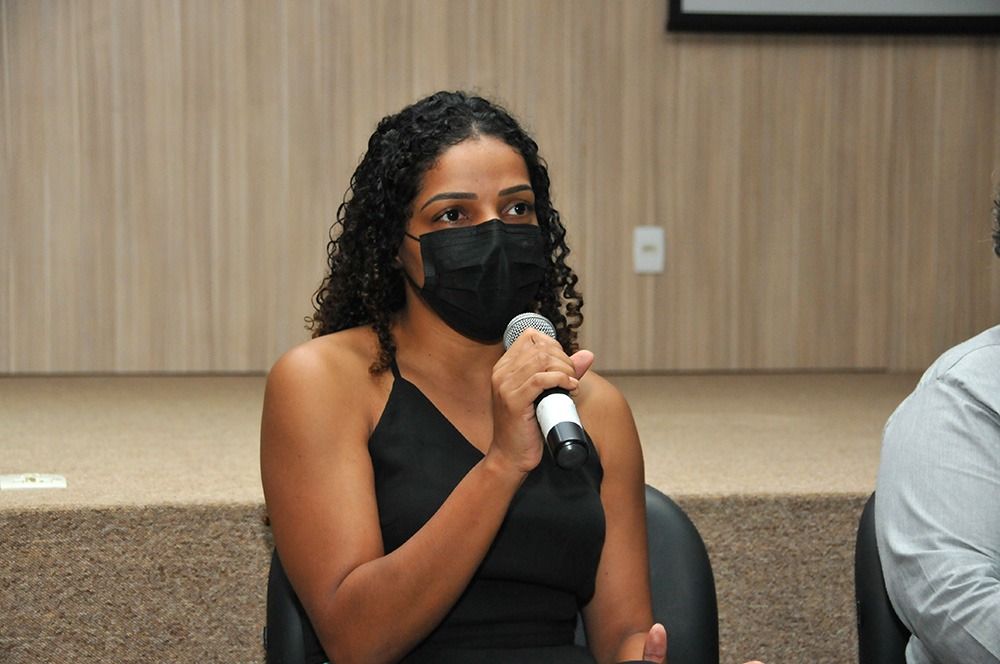 Izabella dos Santos trouxe o debate sobre a “Lei de Enfrentamento às Violências Contra Crianças e Adolescentes”