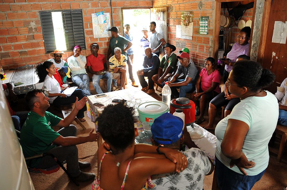 Moradores da comunidade apresentaram as demandas