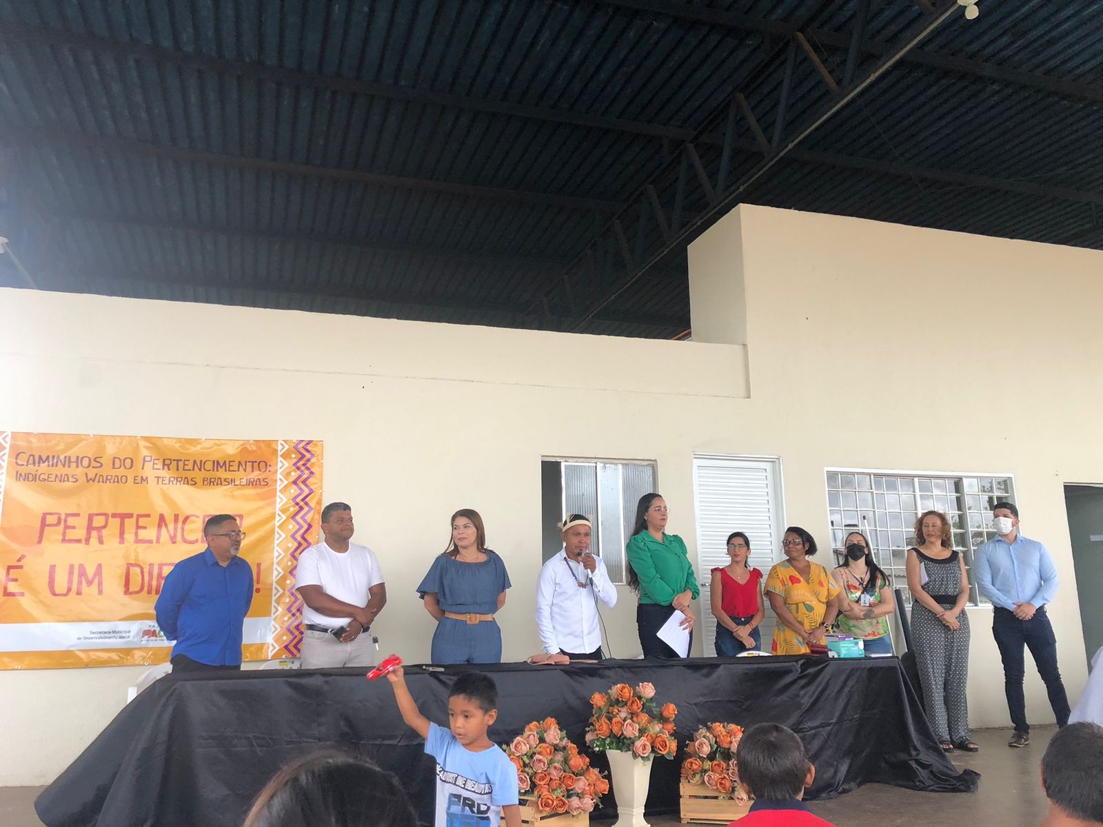 A ação foi realizada com participação de vários parceiros, entre eles a Defensoria Pública do Tocantins