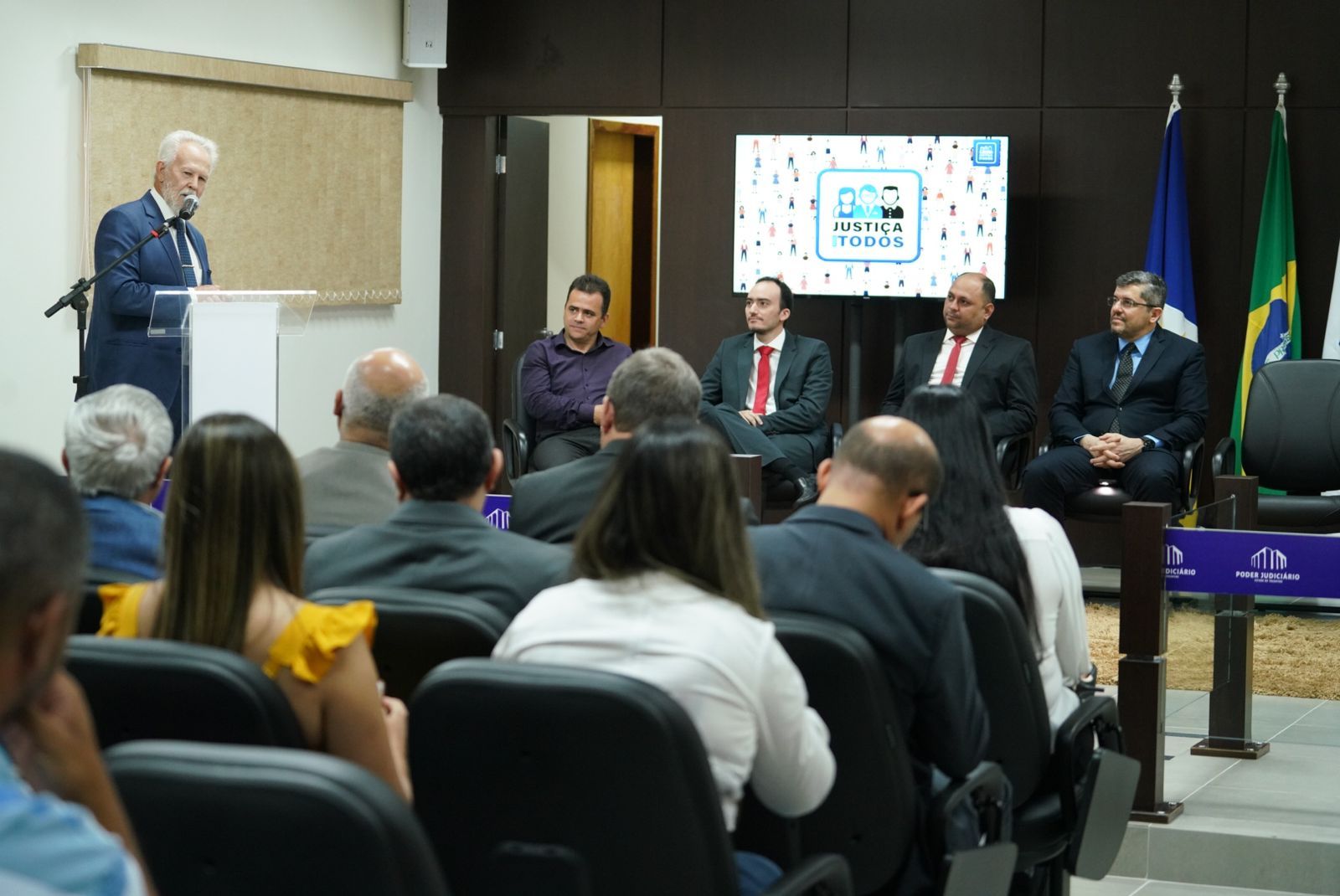 João Rigo enfatizou que as obras são fundamentais para a melhoria do serviço prestado por magistrados e servidores