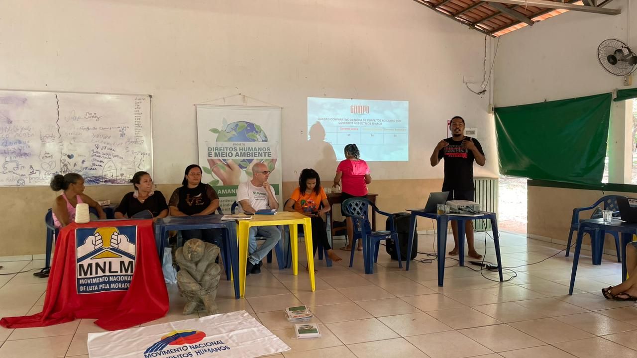 Na ocasião, foi apresentado o relatório anual “Conflitos no Campo Brasil”, referente ao ano de 2021