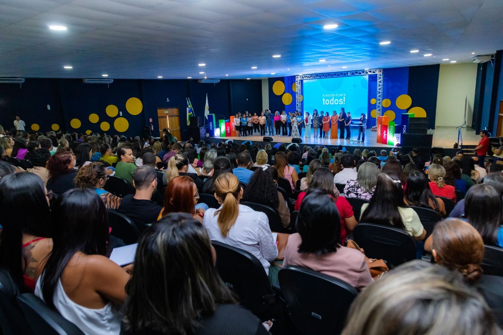 Evento foi realizado na Escola de Tempo Integral Professora Elizângela Glória Cardoso