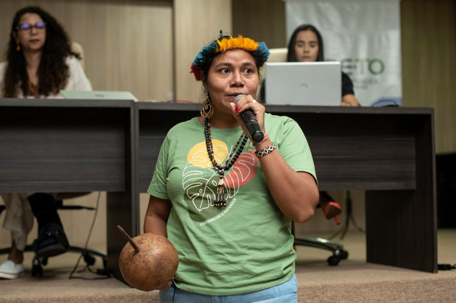 Vanessa Sidi Xerente: representante da Articulação Nacional das Mulheres Indígenas Guerreiras da Ancestralidade (Anmiga)
