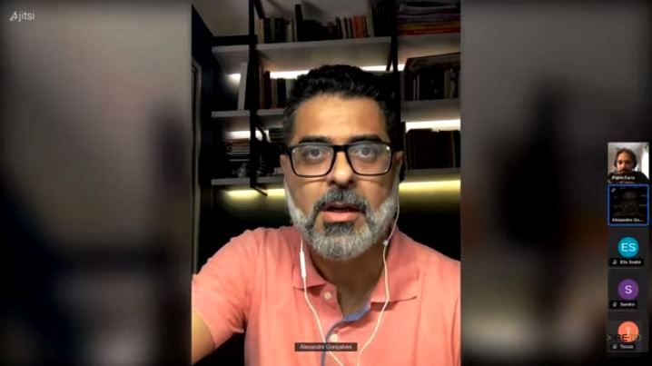Encontro foi mediado pelo presidente da Associação Claves Brasil, Alexandre Carlos Gonçalves