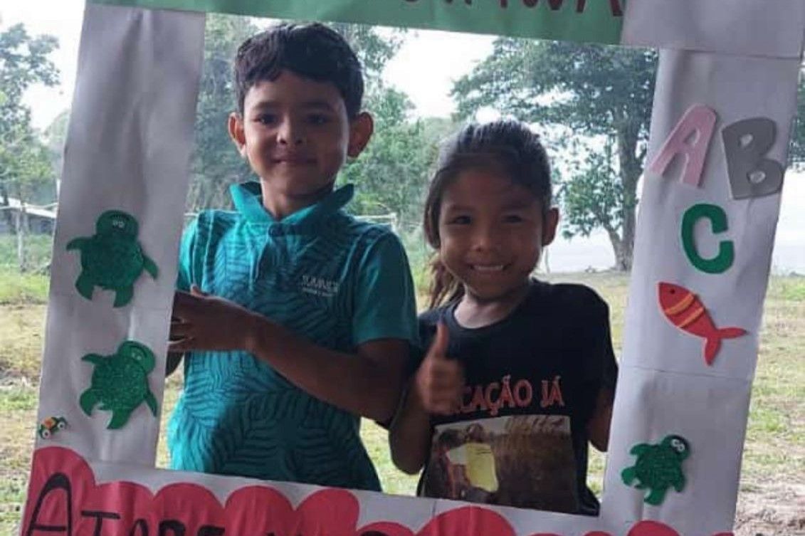 Indígenas estavam sem aula há mais de um ano