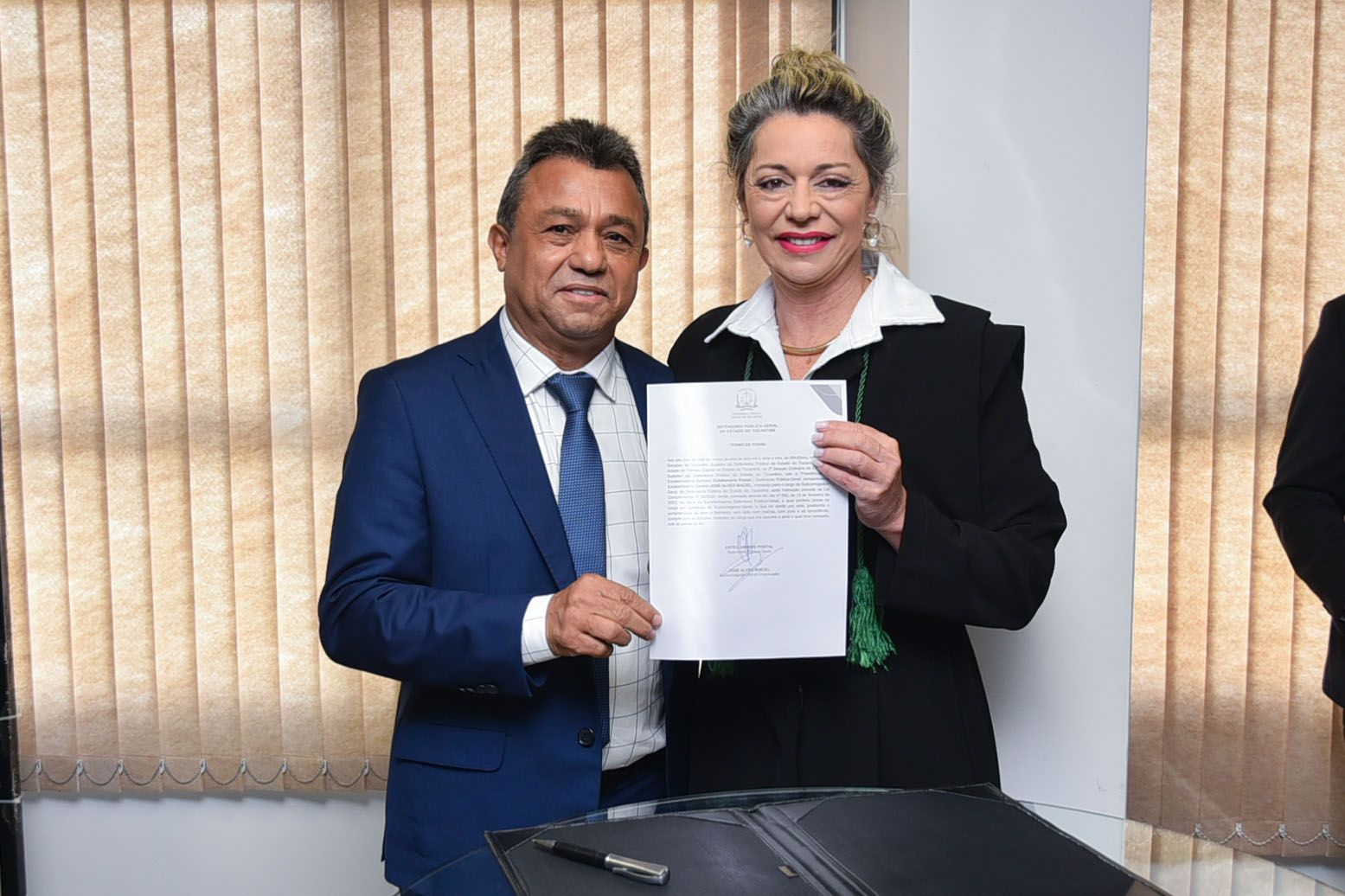 Kita Maciel tomou posse no cargo de subcorregedor-geral da DPE-TO