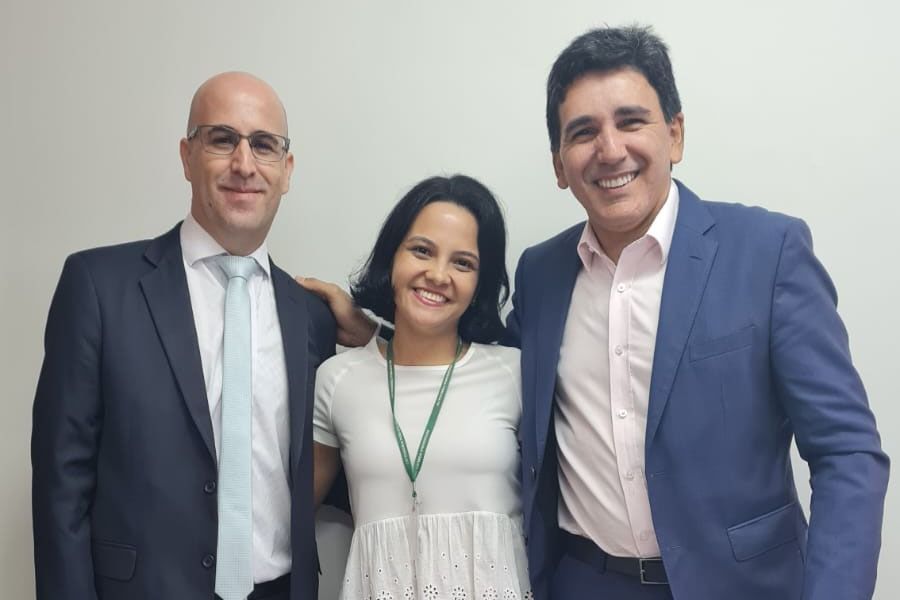 Equipe da DPE-TO foi recebida pelo deputado estadual Junior Geo