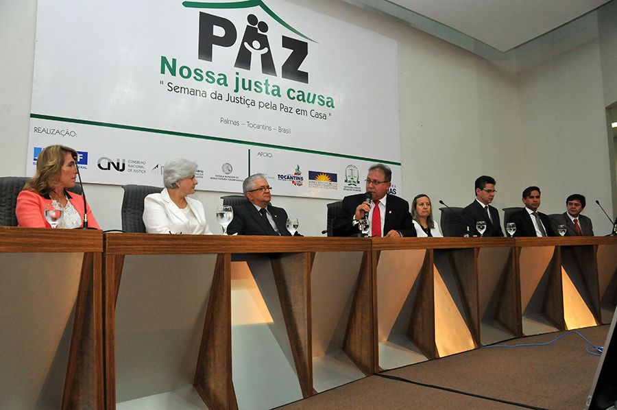 Pronunciamento do presidente do Tribunal de Justiça Ronaldo Eurípedes