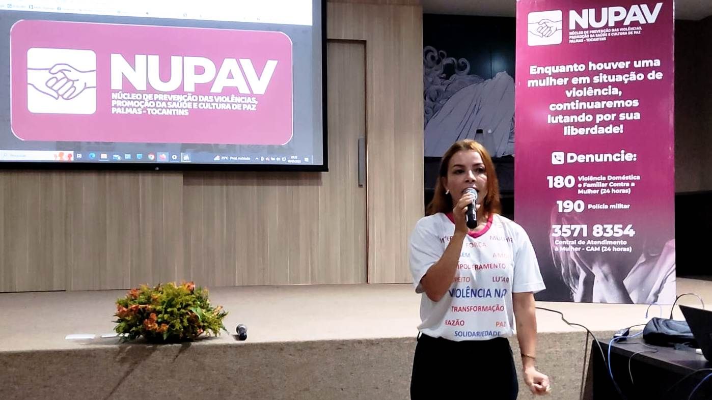 De acordo com Leyssane Marta, as ações de roda de conversa têm como objetivo provocar a reflexão de que a violência é um problema de todos
