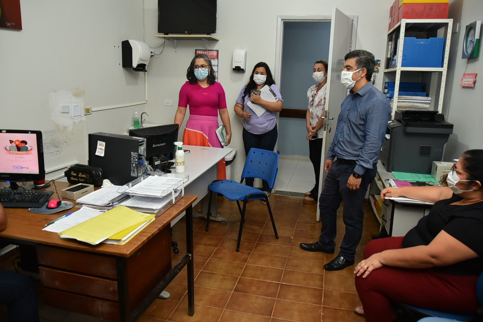 No HMITD, os Defensores Públicos passaram por vários departamentos