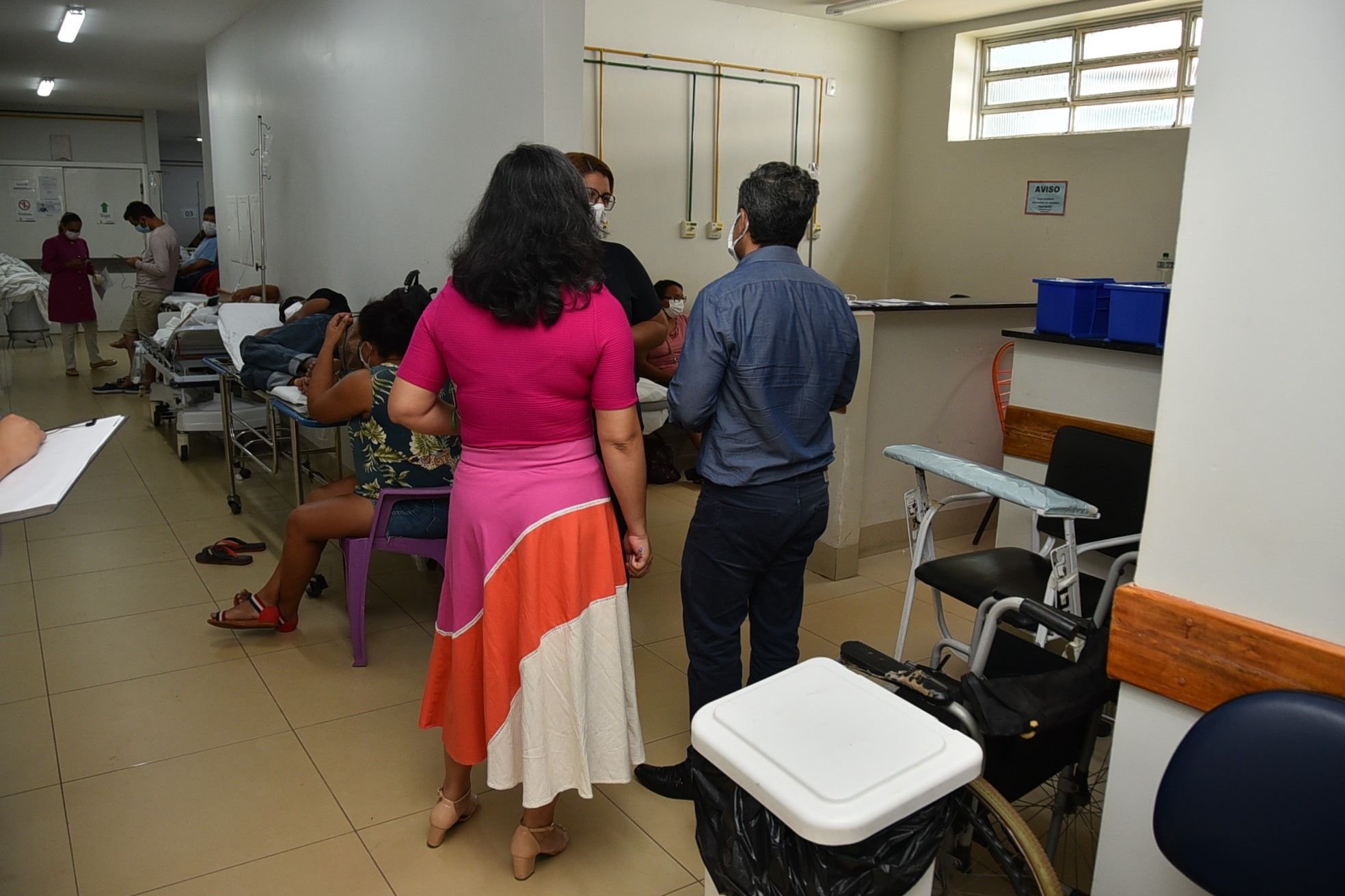 Defensores Públicos em vistoria no Hospital Regional de Porto Nacional