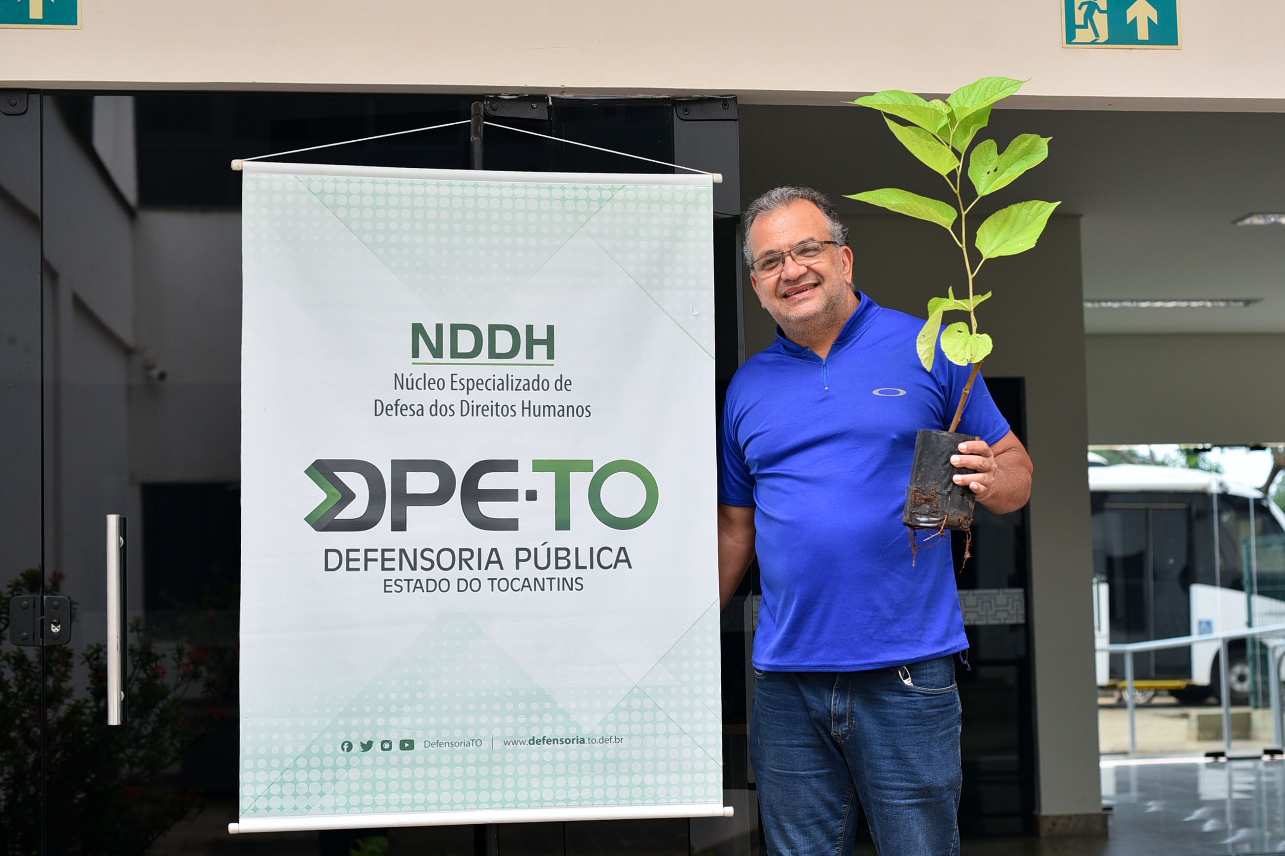 Glaucio Mariano parabenizou a iniciativa da Defensoria Pública