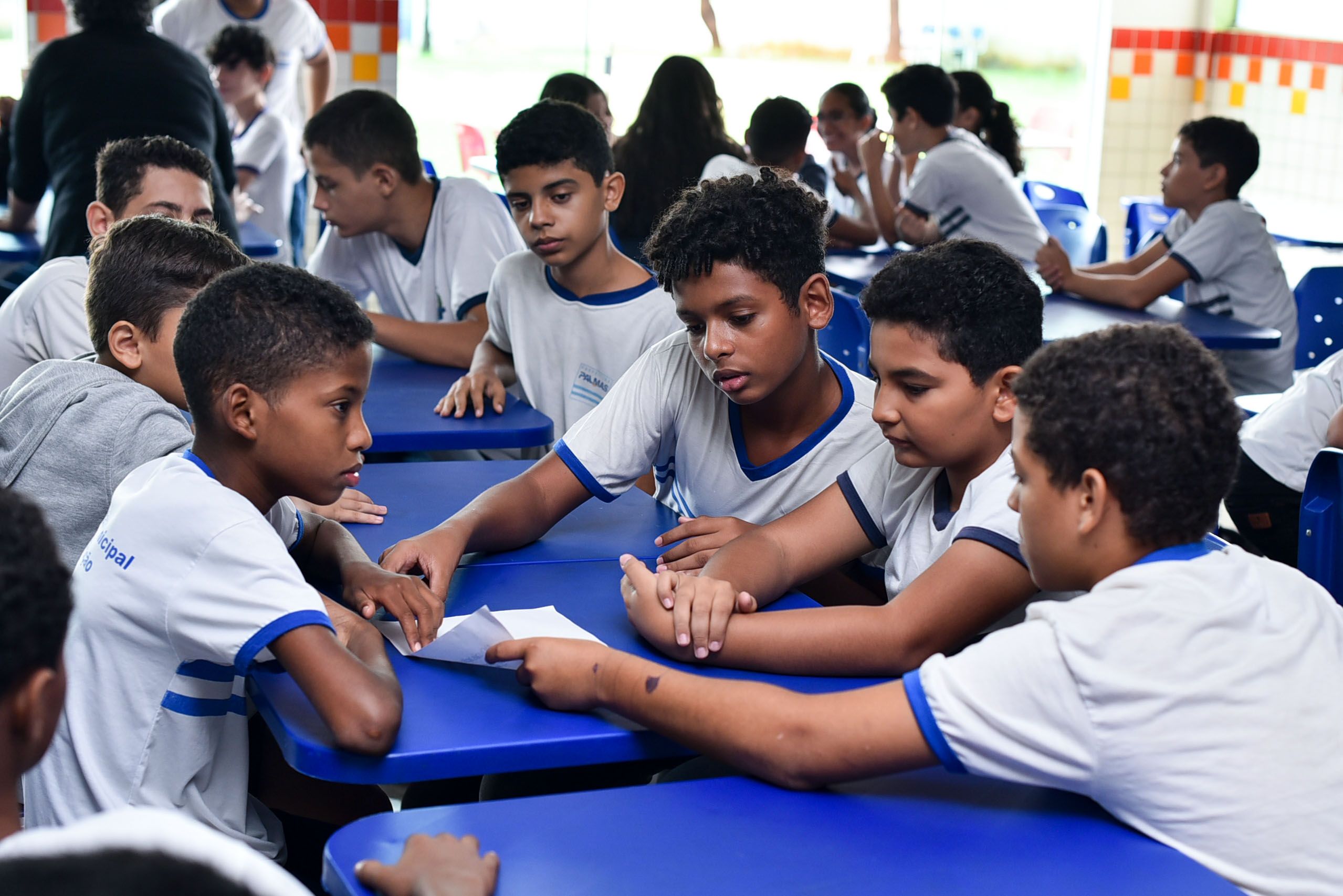 Bullying foi discutido por meio de dinâmicas entre os estudantes